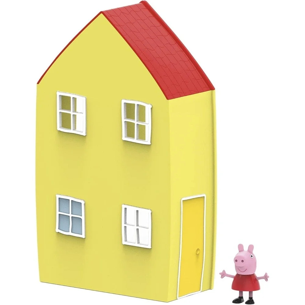 Peppa Pig Family‎ House 2-Story Playset with Figure & 6 Pieces Toy